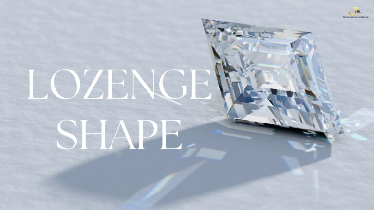 : Lozenge-Shaped Natural Diamonds: Rare Geometric Elegance